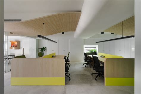 弧形設計 辦公室通道闊度